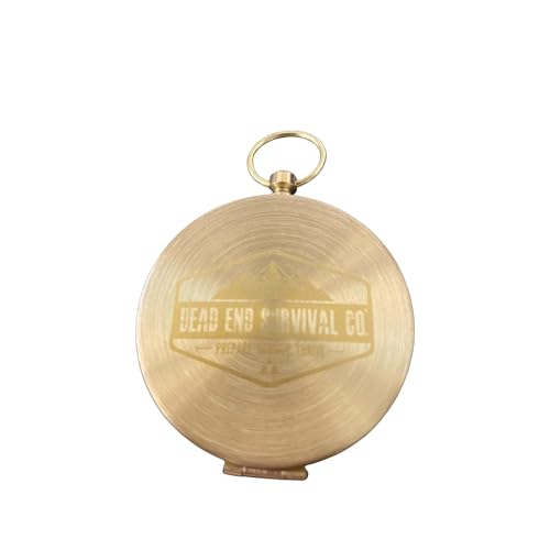 image for SharpSurvival Best Camping Survival Compass Glow in The Dark Military 