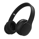 Hama Auriculares Bluetooth Touch (Auriculares supraauditivos de 20 Hz - 20 kHz, Micro Ancho de Banda 20 Hz a 10 kHz, Carga 3h para 22h de autonomía, Control táctil), Color Negro