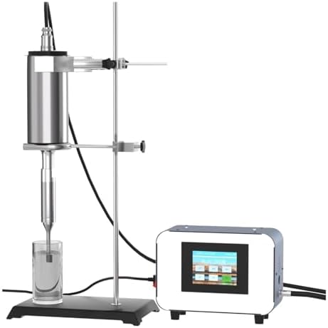 Ultra Homogenizer, 20kHz/35kHz Cell Disruptor Mixer for Lab, 2000mL Sample Volume, Includes Titanium Probe & Bracket, High Efficiency Mixing Equipment