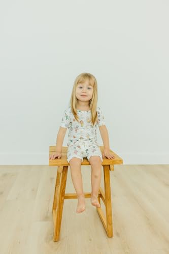 Copper Pearl 2 Piece Short Sleeve Pajamas CoComelon Friends2