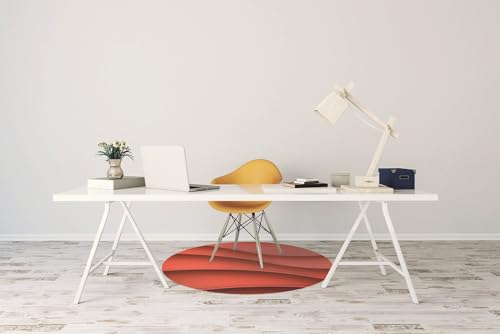 Tapis de chaise antidérapant et imperméable en PVC protecteur