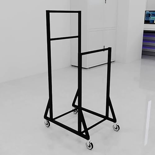 Cuatro columnas en carrito de cartón de acero para solucionar desorden de cajas 2