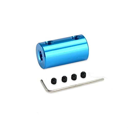 WAAZVXS Coupler 10x20mm Aluminum Alloy Rigid Coupling for Motor Connector Shaft Sleeve (Inner Diameter : 1x1mm)