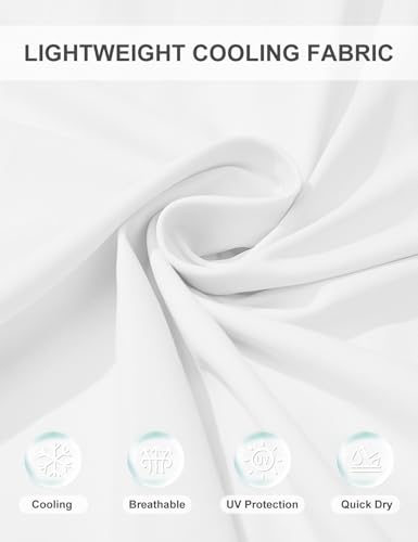 Image of Women's UPF 50+ Lightweight Athletic Jacket UV Sun Protection Full Zip Cooling Hoodie Long Sleeve Sunscreen Protective Clothing for Women for Outdoor Hiking, S-XL