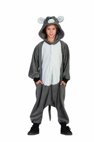 RG Costumes 'Funsies' Mouse, Child Large/Size 12-14 , Gray
