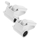 OUNONA 2 Stück Teiliges Edelstahl Handkurbel Reibe für Käse Schokolade Gemüse Vielseitig Kompakt...