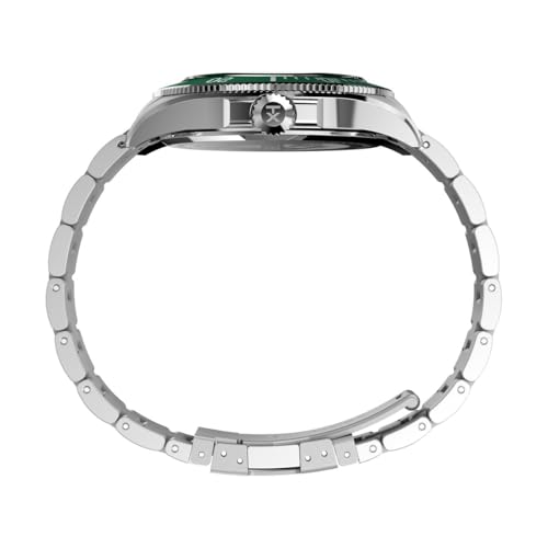 Image of TIMEX Harborside Coast Round 43mm Green Dial Analog Men Watch - TW2Y33200UJ