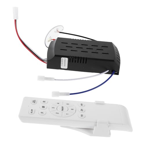 LABRIMP Motor de Ventilador de Techo de Variable con Compatible para Ventiladores y Luces Controlador Inalámbrico para Simples y Convenientes