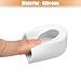 uxcell 4 Pcs Silicone Bicycle Cycling Crank Boot Protectors Mountain Bike Sleeve Crank Arm Cover Protection White