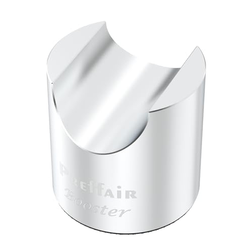 Booster de câble audio Prefair en aluminium argenté, plot de stabilisation premium pour hi-fi