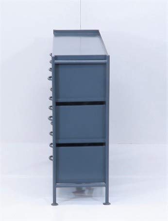 Amazon｜使うと雰囲気の良くなるスチールチェスト ＜ienowa/横型12杯