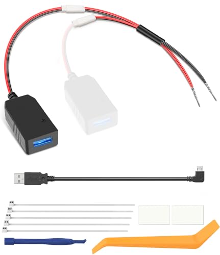 YQMAJIM Dashcam Power Adapter, Compatible with All...