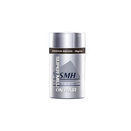 Image of Super Million Hair Hair Building Fibers - 25G, Medium, Brown