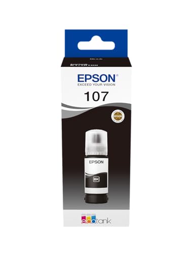 Epson Ink/107 EcoTank BK Bouteille d'encre