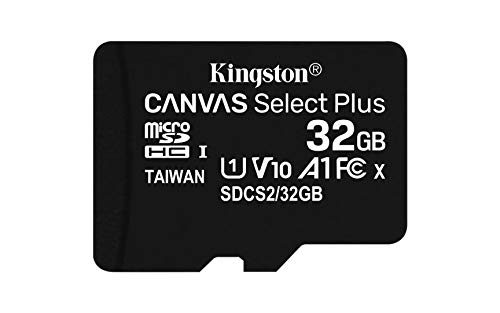 Kingston Canvas Select Plus Carte MIcro SD SDCS2/32GB-3P1A Class 10 (3x cards,SD Adaptateur inclus)