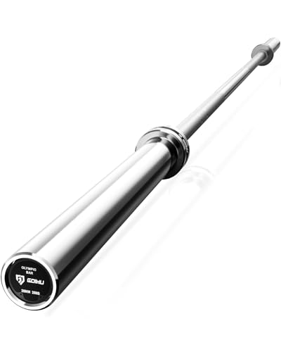 Goimu PB01 7FT Olympic Barbell, Weight Bar with Knurled Grip, 1000lb Capacity Strength Training...