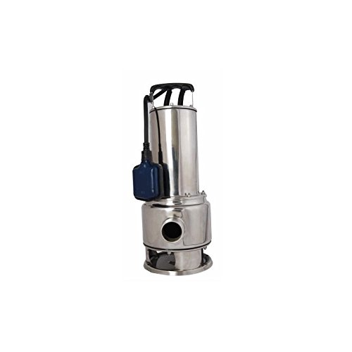 SPIDO - ECC PRO 300 Pompe d’évacuation eaux chargées 1200 W - Inox - Débit 19 500 L/h - Particules jusqu’à 40 mm