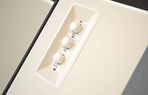 Edifier R1280T Active Bookshelf Speakers 2.0, Dual RCA Input, 42W RMS, 55Hz–20kHz, 4" Drivers, 0.5" Tweeters, Bass Reflect Port, with Wireless Remote, Wood Enclosure, White - Image 5