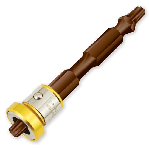 IVY Classic 44869, T25 Torx 2-9/16" Double-Ended Torsion Bit for Impact Driver, with Mega-Magnetic Screw Holder, S2 Tool Steel, 1-Pack