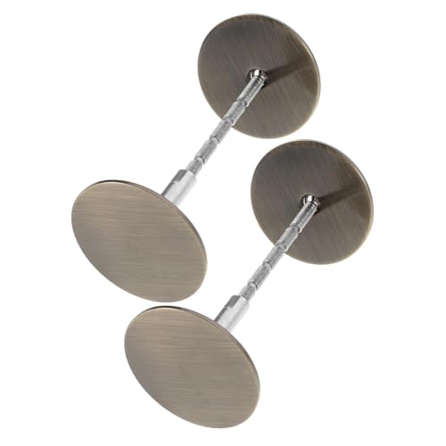 SHINEOFI 2 Juegos Cubierta de Resistente y Fácil de Instalar Agujero de Puerta para de Acero Inoxidable para Puertas Principales