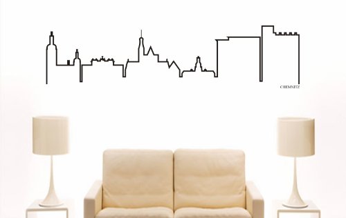 INDIGOS UG - Decalcomanie da muro - adesivi da parete - Murale - W136 Drago - Ornamento - Fantasia, Marrone, 120x96 cm - Decorazione per soggiorno, camera dei bambini, ufficio, scuola