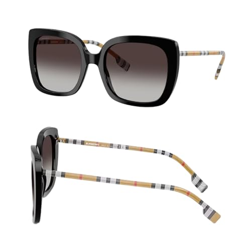 BURBERRY CAROLL BE4323 Square Shape Acetate Sunglasses with Luxury Eyewear Kit