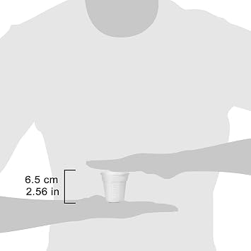 Bialetti Y0Tz502 6 Espresso Cups, Porcelain, White, 23.7 x 14 x 7 cm, 6 Pieces