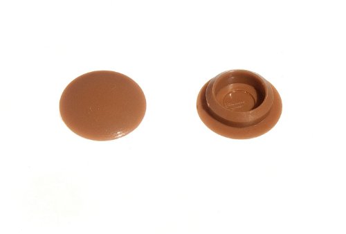 Capuchons à vis en plastique beige 10 mm en lot de 400 pièces pour quincaillerie