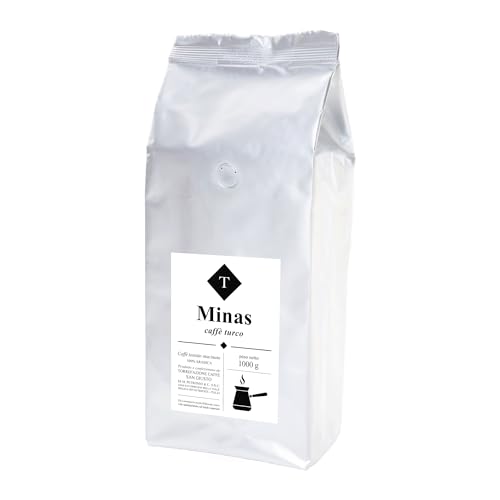TERGESTE Caffè Minas tostato, macinato finissimo per caffè turco -