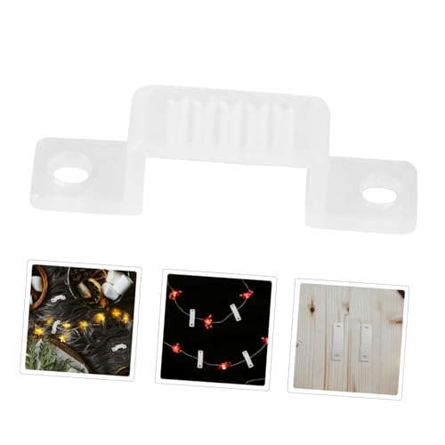Clips para Tiras LED Veemoon 100 piezas miniatura 5