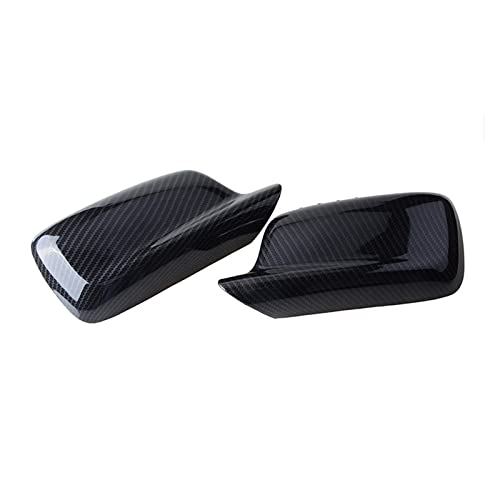 Couvercle de rétroviseur latéral Série 7 E65 E66 E67 style carbone premium - 4
