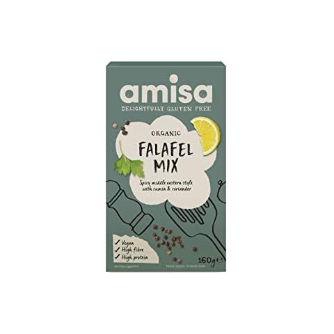 Amisa Organic Gluten Free Falafel Mix 160 g (Pack of 6) Cover