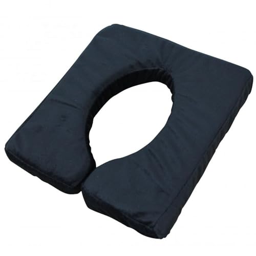 Vivezen - Coussin de Visage, Face, à mémoire de Forme Noir pour Table de Massage