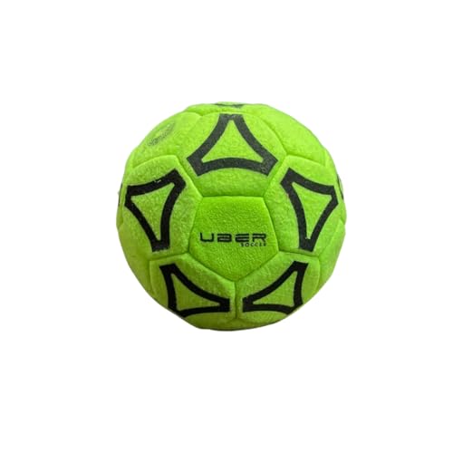 Rugged Soccer Indoor Felt Ball (Green, Size 3)