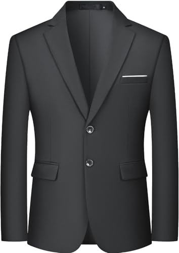 Blazer Homme Slim Fit à 2 Boutons | Veste de Costume Chic et Légère
