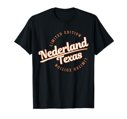 Retro Athletic Nederland TX Apparel T-Shirt