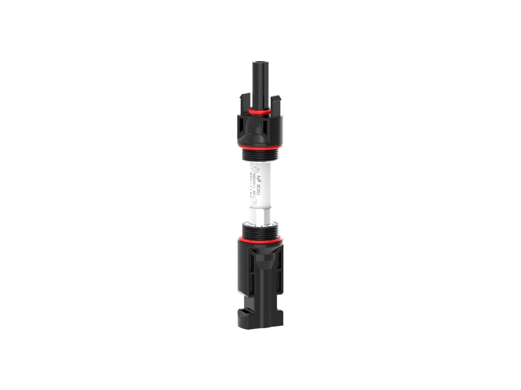 Fusibile Solare Sudoo con Portafusibile In-Linea per Impianti Fotovoltaici 30 Amp 1000 VDC