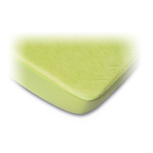 Bedding Industrial Begudá - Sábana bajera protectora de colchon hecha de tencel, impermeable y transpirable, medidas anchura: 90cm x fondo: 190cm, color Verde