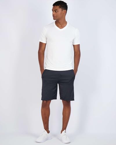Image of 5 Pack: Men's V-Neck Dry-Fit Moisture Wicking Active Athletic Tech Performance T-Shirt