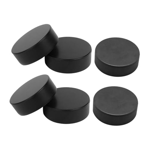 Abaodam Sports Hockey 6 Pack Pu Balls for Ice Hockey Training for Boys and Girls' Interest Development and