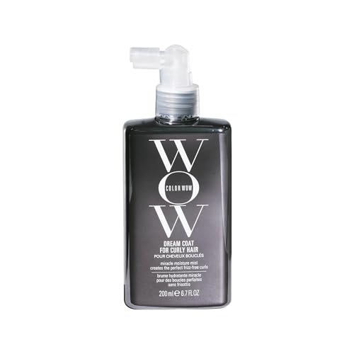 Color Wow Dream Coat Curly Hair Spray - Spray anti-encrespamiento para pelo rizado - Laca ultraligera para rizos perfectos - Larga duración y brillo - Producto de peinado para cabello rizado - 200 ml