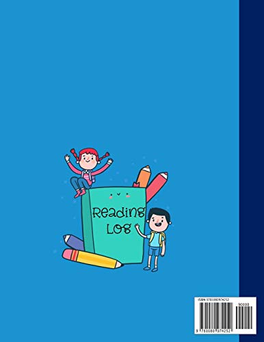 Reading Log And Book Reports: A Reading Journal For Kindergarten To 5th Grade Readers To Be Used To Keeps Track And Review Their Book Reading-Great Gift For Kid With Cute Mermaid Book Cover(Vol.4) image 4