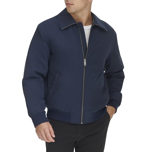 Dockers Men's Micro Twill Golf Bomber Jacket (Standard and Big & Tall)