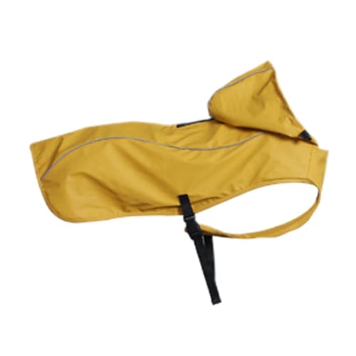 Veste de pluie pour chiens imperméable à capuche ajustable réfléchissante - 2