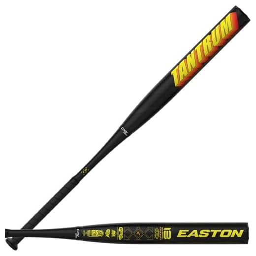 Easton | 2025 | Tantrum Slowpitch Softball Bat | USSSA | 13" Barrel | Loaded | 2-Piece| 26 oz.