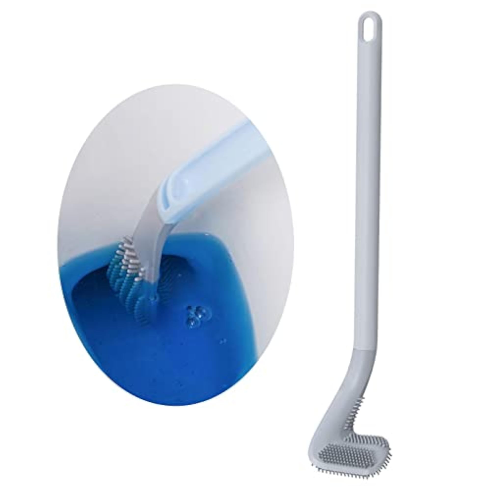 Long Handle Toilet Brush for Bathroom Cleaning