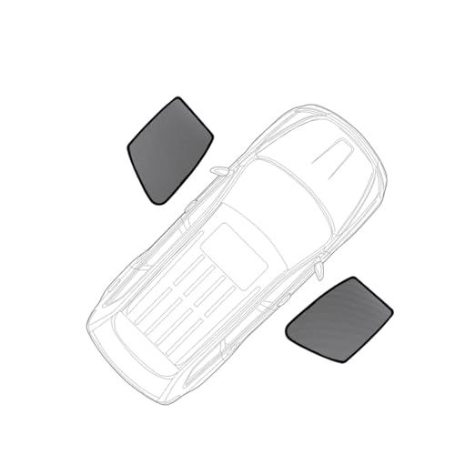 Pare-Soleil Voiture anti UV et Chaleur pour Benz Classe C W205 Berline Rideau Cadre Magnétique