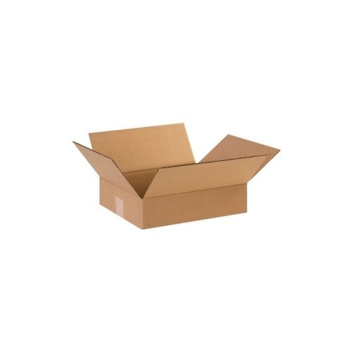 12 x 10 x 3 Flat Corrugated Boxes