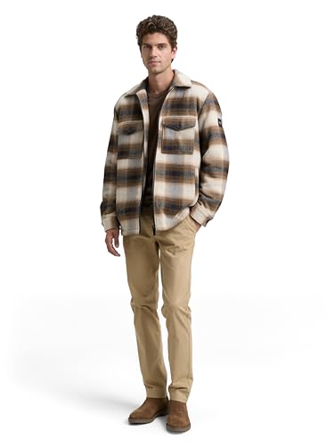 TOM TAILOR Herren Overshirt mit Karomuster – Ansicht 3