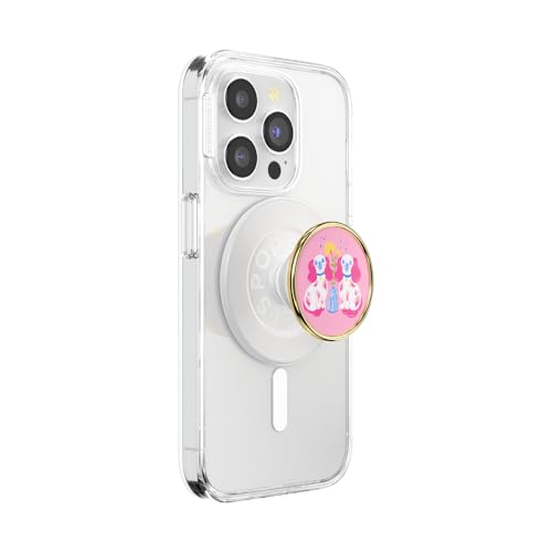 Image of PopSockets Phone Grip for MagSafe, Magnetic Holder, Phone Stand, Dog - Staffordshire Furries